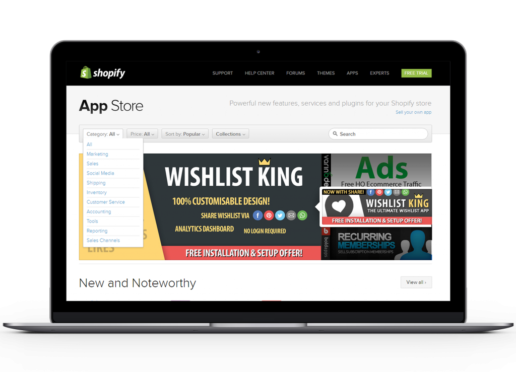 Shopify App Store