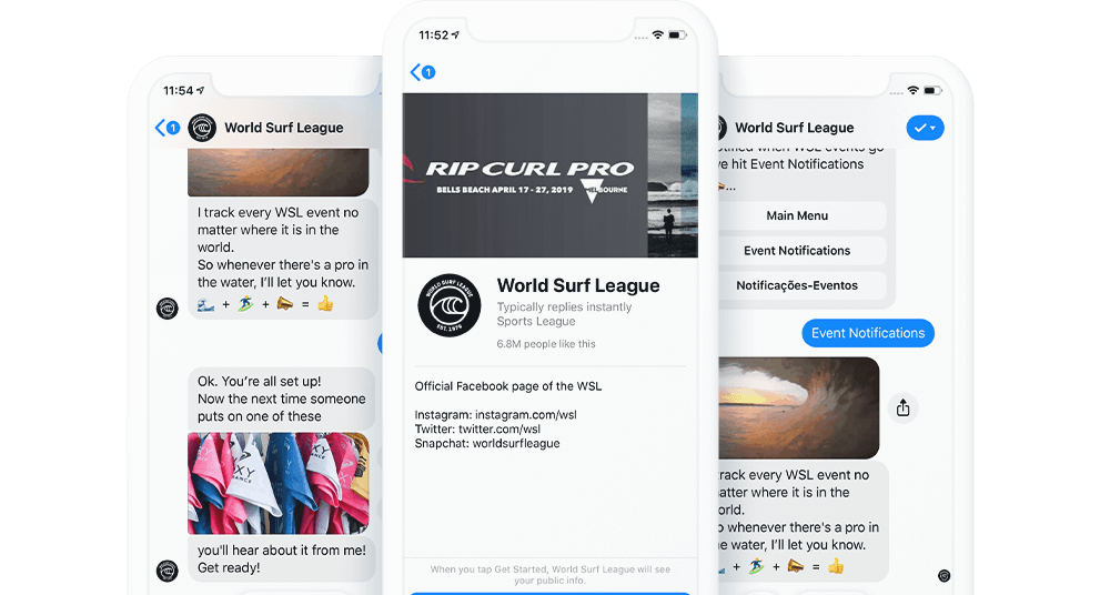 World Surf League Bot