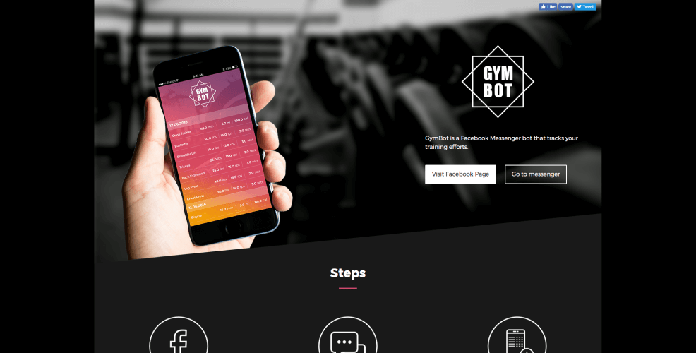 Gymbot app