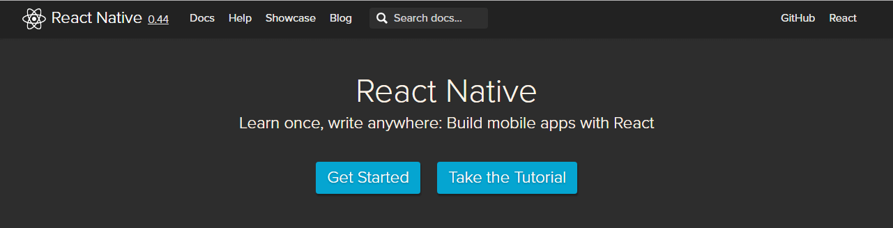 ReactNative framework