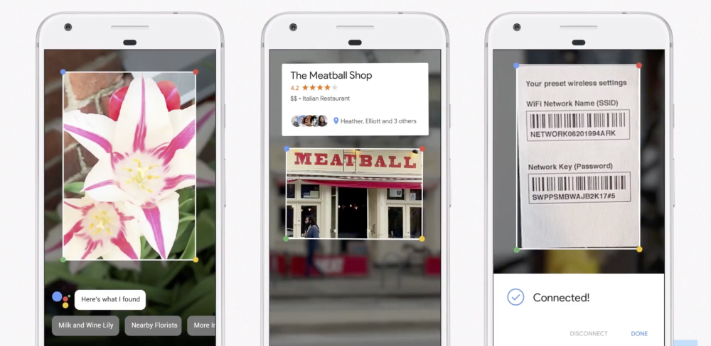 google lens google assistant updates