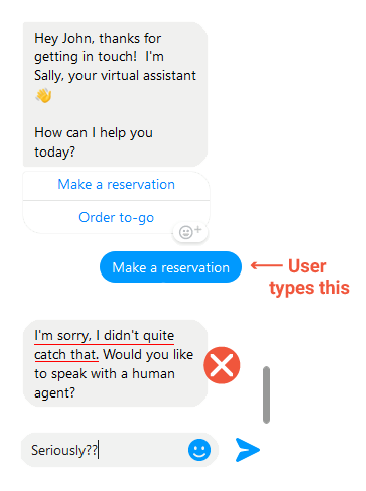 How to design a conversation for chatbot