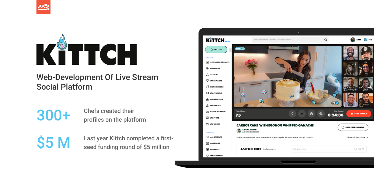 Kittch Livestreaming Platform - Master of Code Global