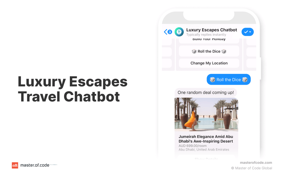 Luxury Escapes Travel bot