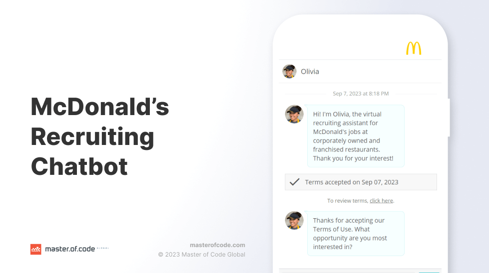 McDonald’s Recruiting Chatbot