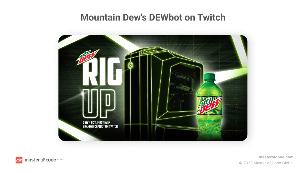 Mountain Dew's Marketing DEWbot