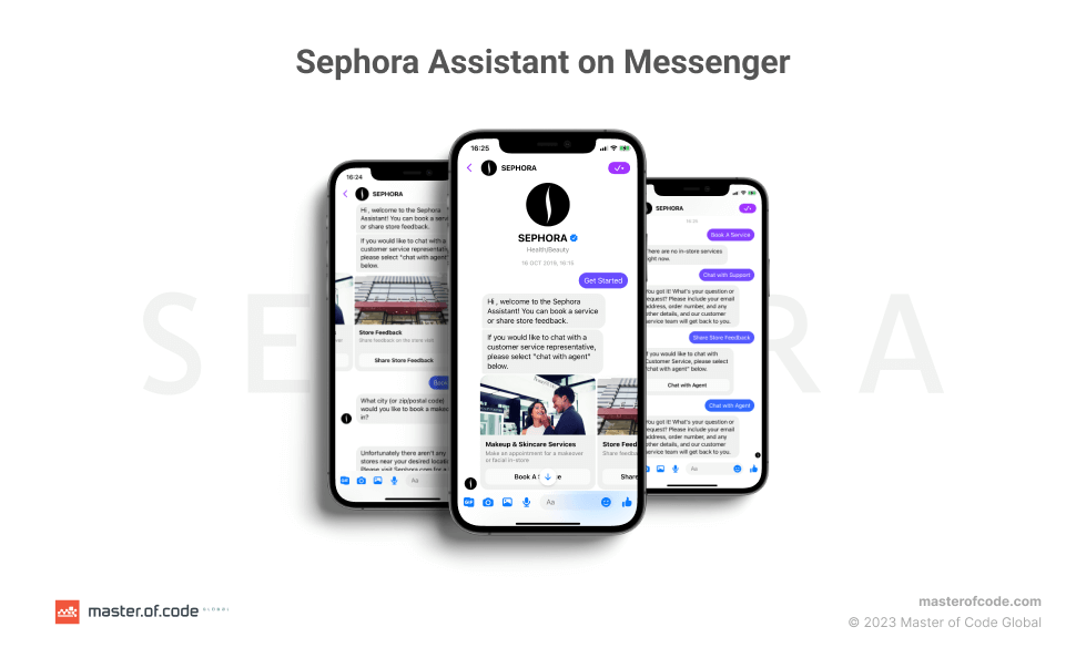 Sephora Reservation Chatbot