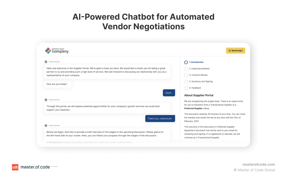 Walmart’s AI-Powered Chatbot for Vendor Negotiations