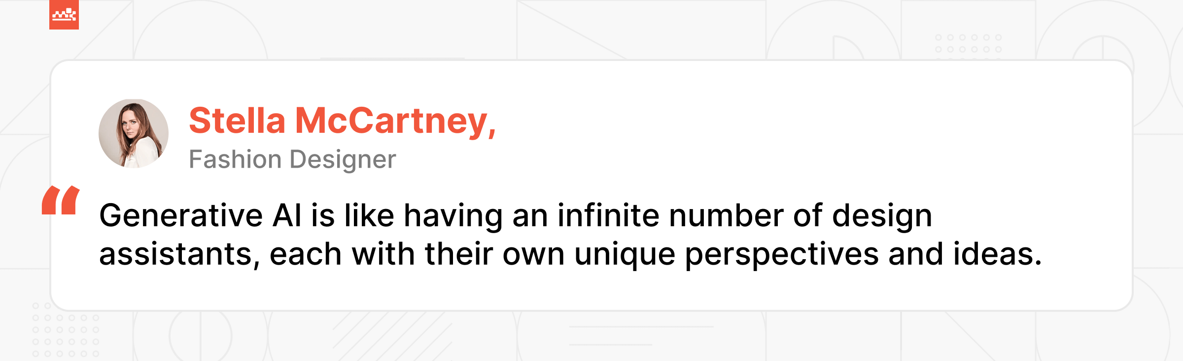 McCartney Quote on Gen AI