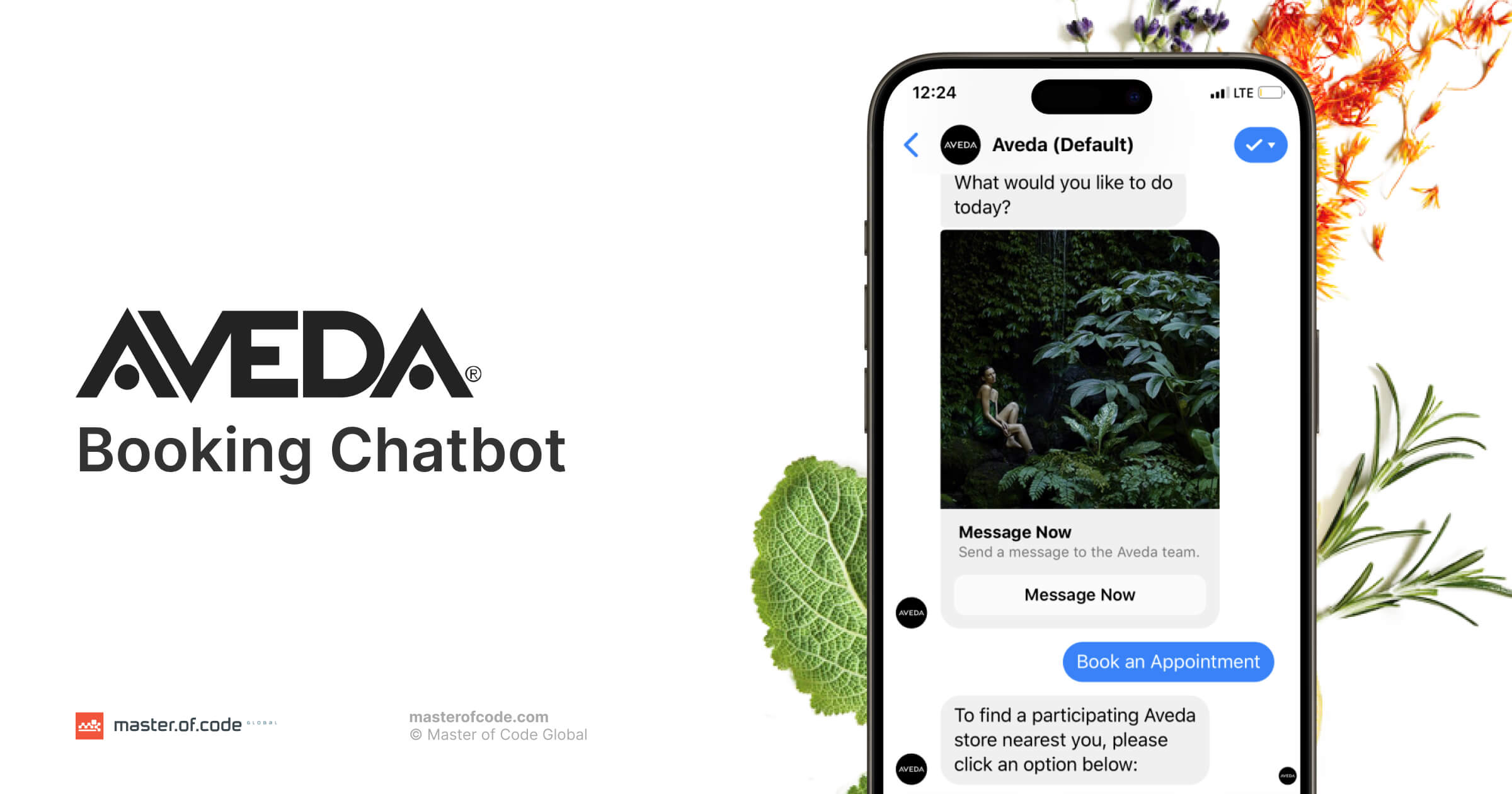 Aveda Booking Chatbot