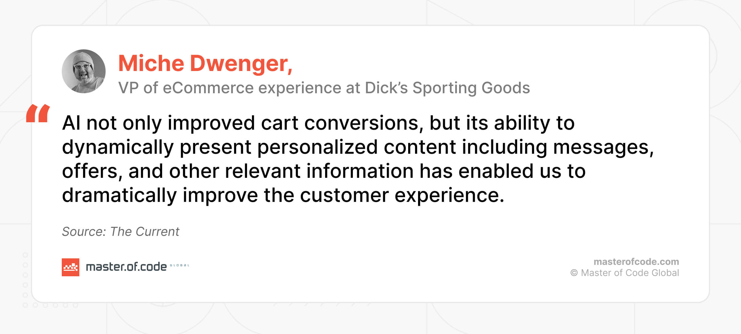 Dwenger Quote on AI in Cart Abandonment