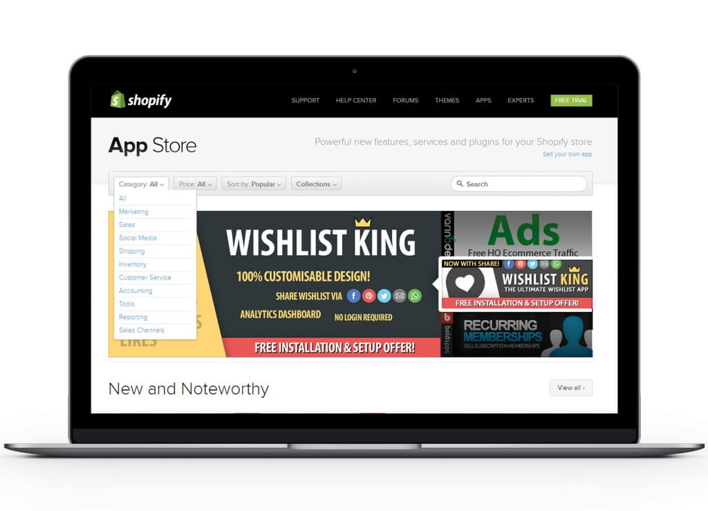 Shopify App Store