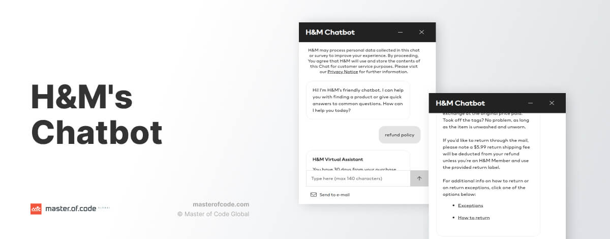 H&M's Chatbot