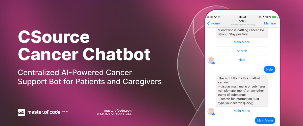 CSource Cancer Chatbot CSource Cancer Chatbot