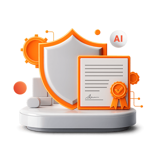 AI Trust Center hero screen image